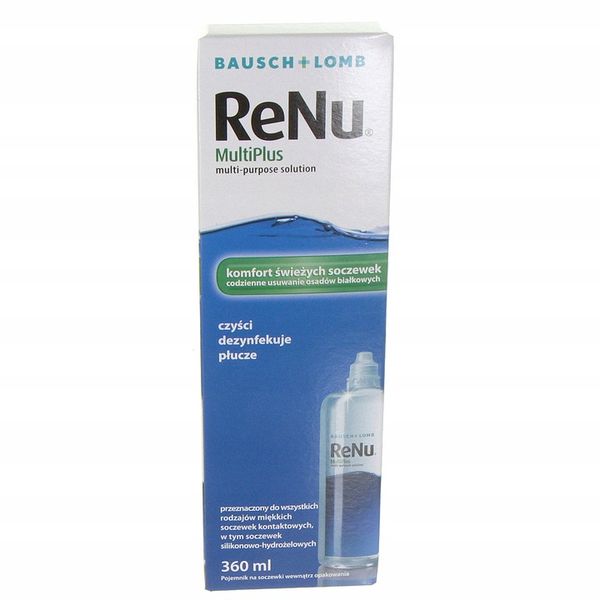 Płyn do soczewek Renu Multiplus 360 ml / ReNu zdjęcie 1