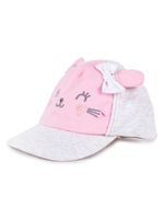 Czapka z daszkiem bejsbolówka dziewczęca uszka 42-46 YOCLUB