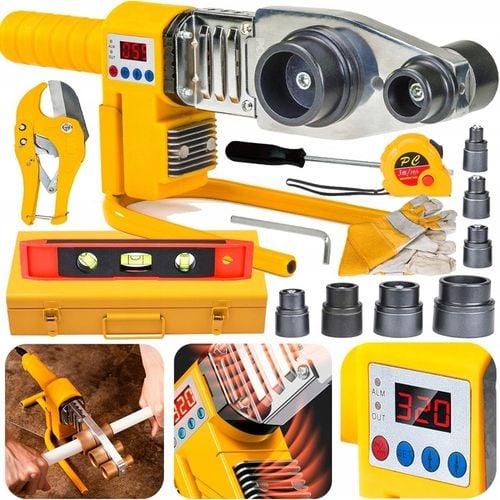 ZGRZEWARKA LCD DO RUR PP PCV MATRYCE 16-63mm 2800W POLIFUZYJNA na Arena.pl