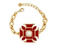 bransoletka z krzyżem maltańskim z kolekcji maltese (b23/jes/60au)