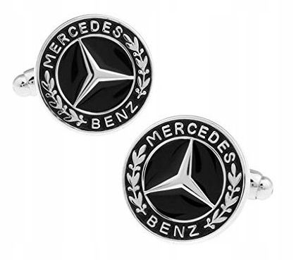 SPINKI DO MANKIETÓW, do koszuli, MERCEDES ORYGINAŁ na Arena.pl