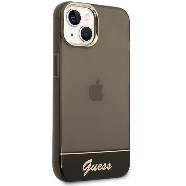 Etui Guess do iPhone 15 Plus, iPhone 14 Plus, Czarny zdjęcie 4