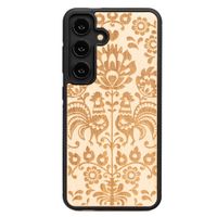 Drewniane Etui Bewood do Samsung Galaxy S25 POLSKI FOLK ANIEGRE