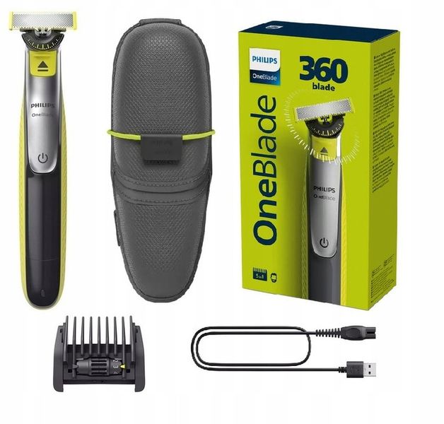 GOLARKA TRYMER PHILIPS OneBlade 360 QP2730 QP2734/20 + ORYGINALNE ETUI zdjęcie 1