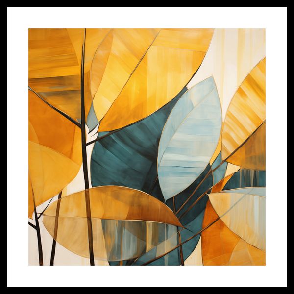 Plakat 50x50cm Harmonia Odcieni zdjęcie 3