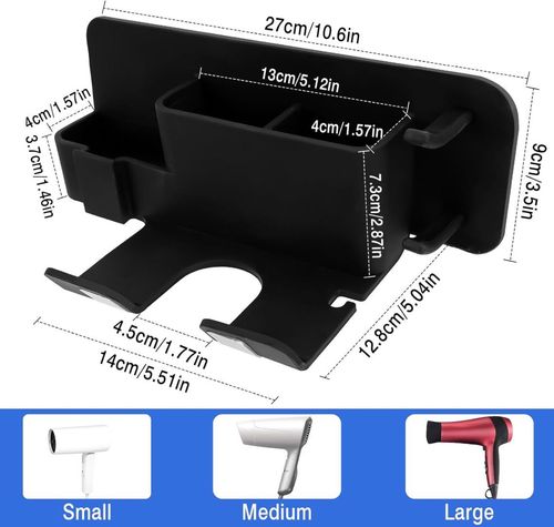 Samoprzylepny uchyt na suszarke do włosów na Arena.pl