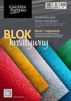 blok a4 mix kol holograficz.15 ark 210g/m2 3393