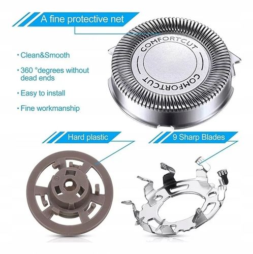 Ostrza głowice noże do golarki Philips SH30 Series S1000 S2000 S3000 na Arena.pl