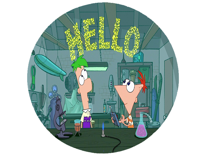 Opłatek na tort Fineasz i Ferb zdjęcie 1