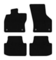 Dywaniki welurowe CARLUX-SILVER do Volkswagen Passat B8 FL czarne