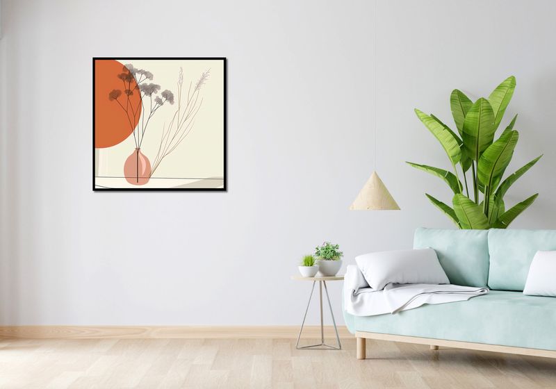 Plakat 80x80cm Suszony Widok zdjęcie 4