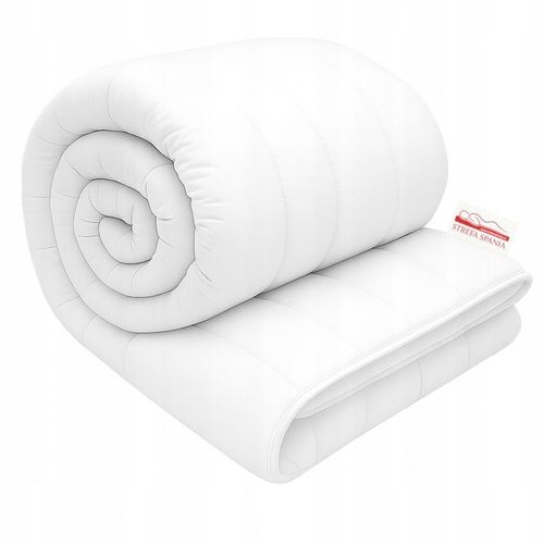 KOŁDRA 220X200 CIEPŁA CAŁOROCZNA JESIEŃ-ZIMA ANTYALERGICZNA POLSKA JAKOŚĆ na Arena.pl