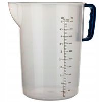 Naczynie pomiarowe miarka kubek z uchwytem 5l Gust