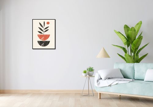 Plakat 50x65cm Roślinna Sztuka na Arena.pl