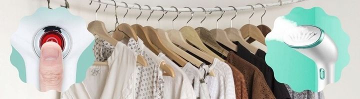 Parownica Do Ubrań Steamer Żelazko Parowe Parownica HY-128A zdjęcie 7