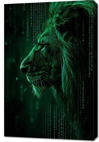 Obraz 60x90cm Kod Siły zdjęcie 1