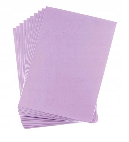 PIANKA SAMOPRZYLEPNA PVC A4 10 SZT FOLETOWA na Arena.pl