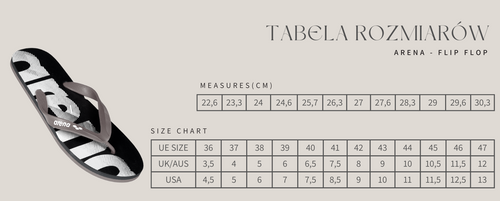 Klapki japonki basenowe plażowe antypoślizgowe Arena Unisex rozmiar 36 na Arena.pl