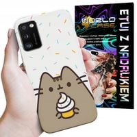 ETUI CASE DO SAMSUNG A41 - SŁODKI KOTEK KOT OBUDOWA PLECKI