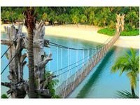 60X40CM WAKACJE WYSPIE SENTOSA OBRAZ