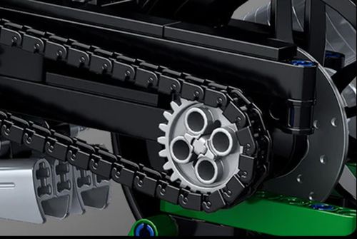 Zestaw Klocków Motocykl Ścigacz Biały 912El. na Arena.pl