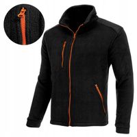 POLAR MĘSKI roboczy bluza męska polarowa czarna Ciepła Wygodna Wzmocniona