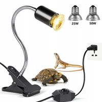 LAMPA GRZEWCZA LAMPA TERRARIUM GRZEWCZA E27 UVA UVB ZWIERZĘTA AKWARIOWE