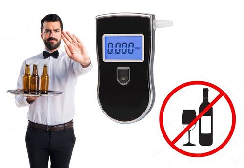 Alkomat Tytan AT-818 z LCD + ustniki + etui + Pokrowiec Precyzyjny Zestaw na Arena.pl