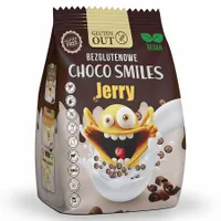 Buźki śniadaniowe "choco Smiles Jerry" - Kakao  Gluten Out, 375g