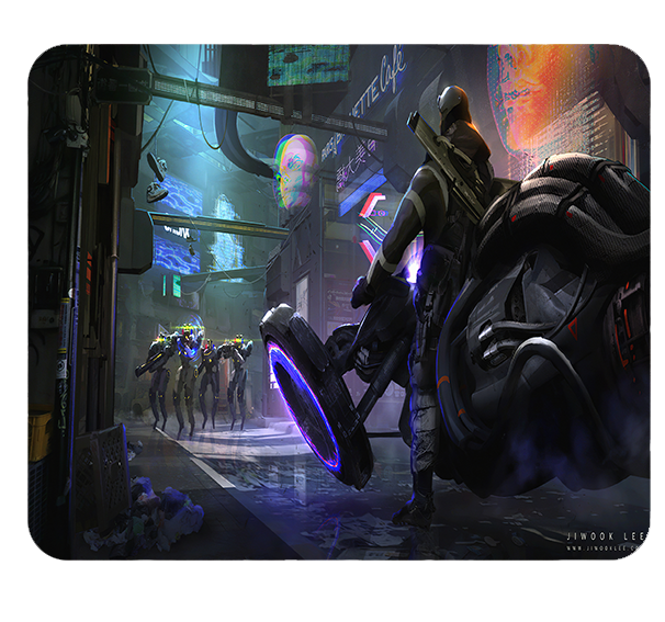Podkładka pod myszkę Cyberpunk zdjęcie 1