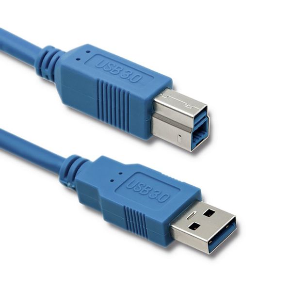 Qoltec Kabel USB 3.0 do drukarki A męski | B męski | 2m zdjęcie 1