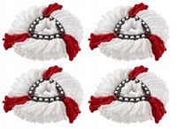 4 SZTUKI KOŃCÓWKA DO MOPA OBROTOWEGO VILEDA WKŁAD