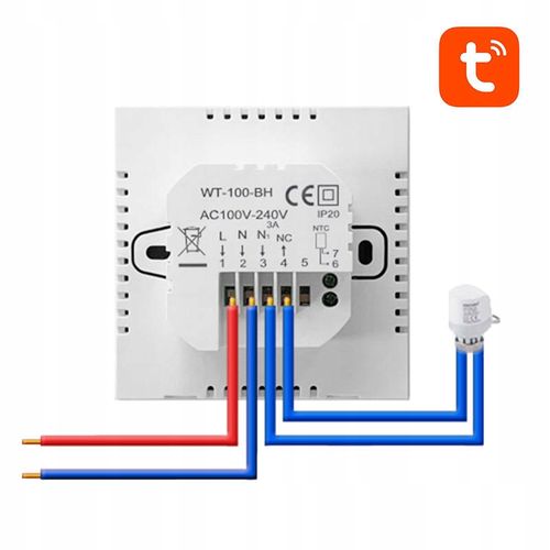 Termostat AVATTO ZWT100-WH-3A ZigBee na Arena.pl