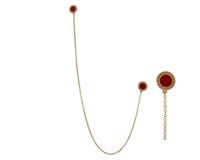 greckie piny połączone łańcuszkiem(cp23/jes/50/2au