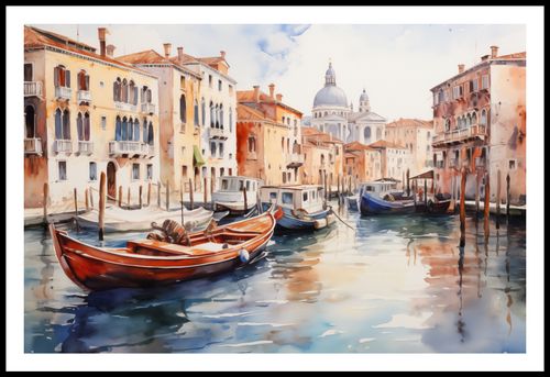 Plakat 86,4x56,8cm Wenecka Impresja na Arena.pl