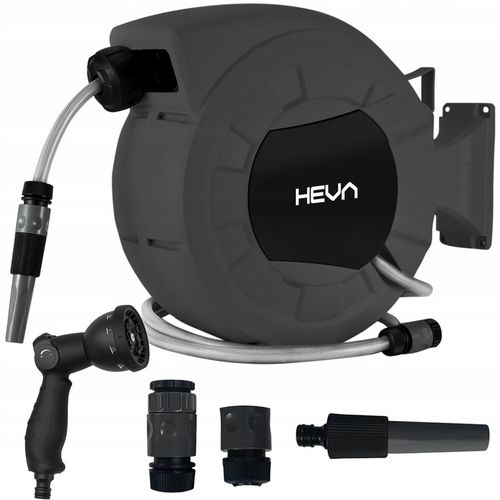 Zwijacz do wody HEVA wąż automatyczny ogrodowy 15m+1,5m pistolet zraszacz na Arena.pl