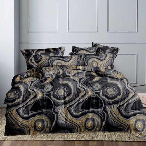 Pościel Marmur 160X200 Gold Black 2038 na Arena.pl