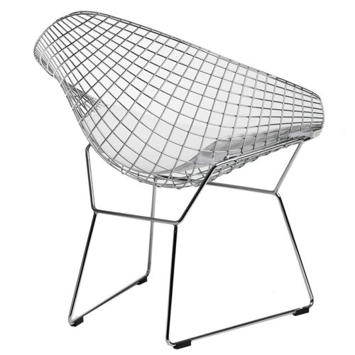 Krzesło HarryArm biała poduszka na Arena.pl