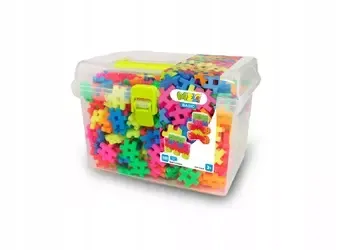 Klocki Meli Basic Neon Travel Box 500 el. zdjęcie 1