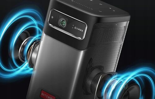 Blitzwolf Mini Rzutnik Przenośny Projektor 3D 4K Bluetooth BT WiFi 8000mAh na Arena.pl