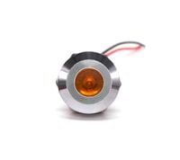 Lampka kontrolna deski rozdzielczej LED kolory 14mm Pomarańczowy