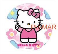 Opłatek na tort HELLO KITTY Kot Kotek Postać Tekst Gratis