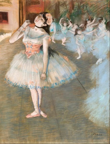 The Star, Edgar Degas - plakat 60x80 cm zdjęcie 1