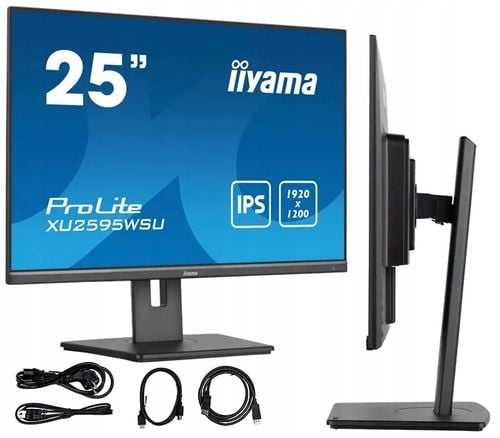 Monitor LED 24" iiyama ProLite XUB2595WSU-B5 na Arena.pl