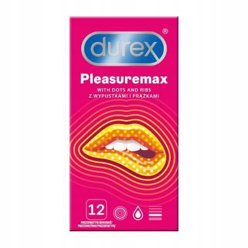 DUREX PLEASUREMAX prezerwatywy z wypustkami i prążkami nawilżane 24 szt. na Arena.pl