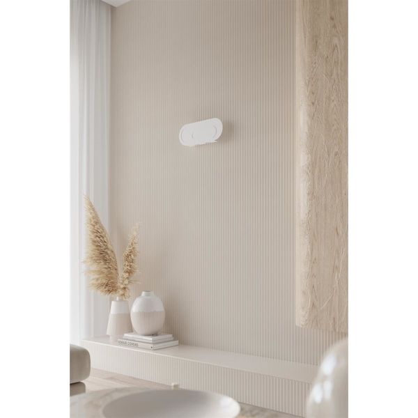 Biała lampa ścienna SL.0931 nowoczesny kinkiet do salonu zdjęcie 5