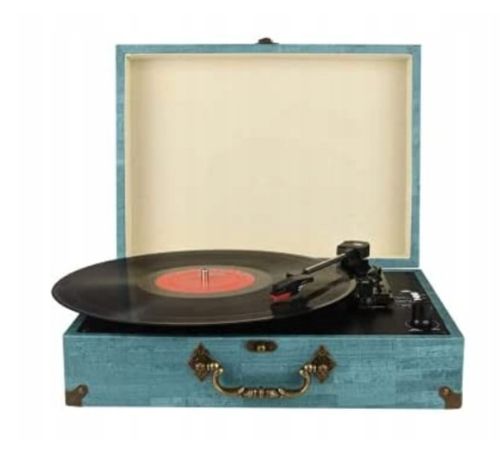 Gramofon walizkowy MERSOCO M433 odtwarzacz BLUTOOTH USB SD na Arena.pl