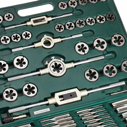 Zestaw gwintowników i narzynek metryczne M2-M18 Mannesmann 110el. na Arena.pl