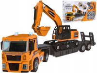 CIĘŻARÓWKA LAWETA + koparka ZESTAW DO SAMODZIELNEGO MONTAŻU majsterkowanie