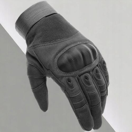 Rękawice Motocyklowe Nylon Czarne Mocne Dotykowe - XL na Arena.pl